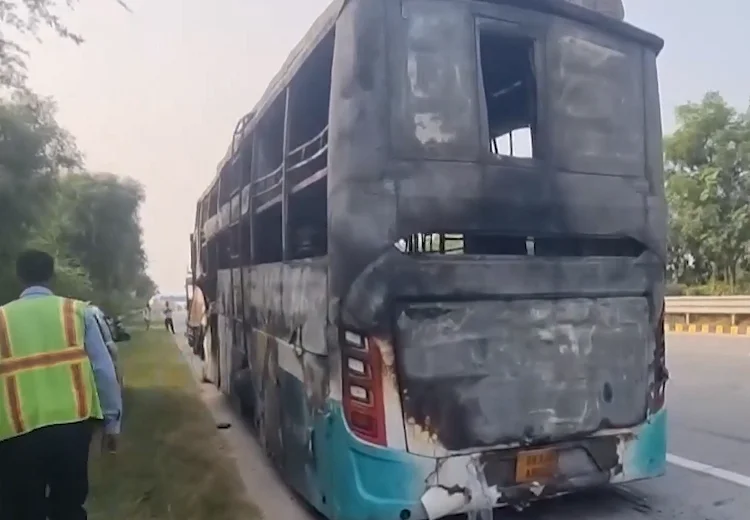 Greater Noida Bus incident