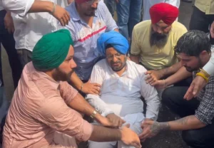 Punjab Congress Protest