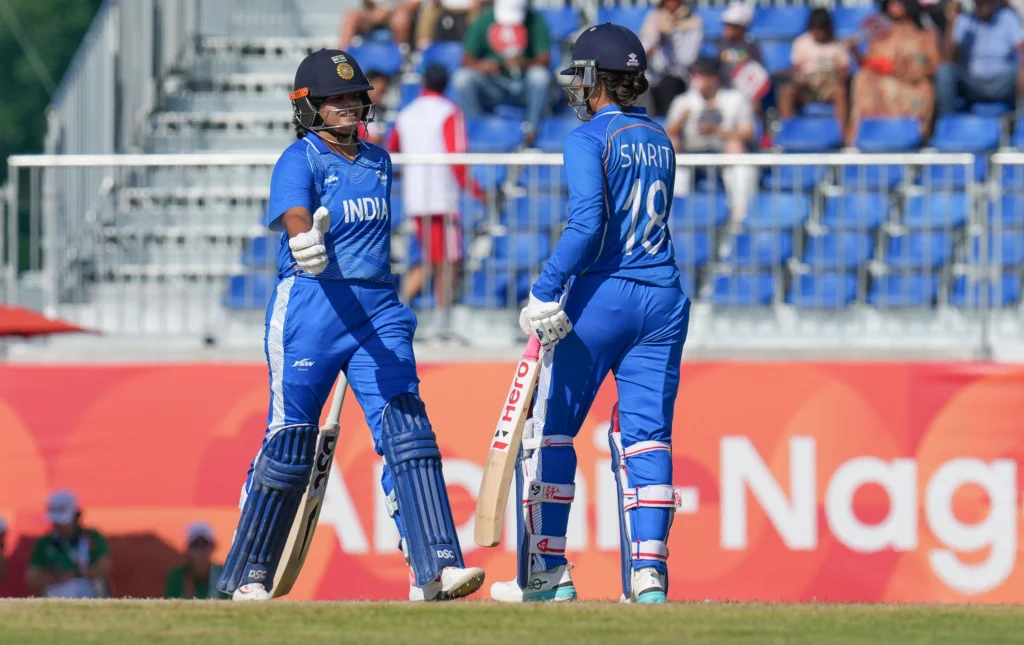 Smriti Mandhana and Shafali