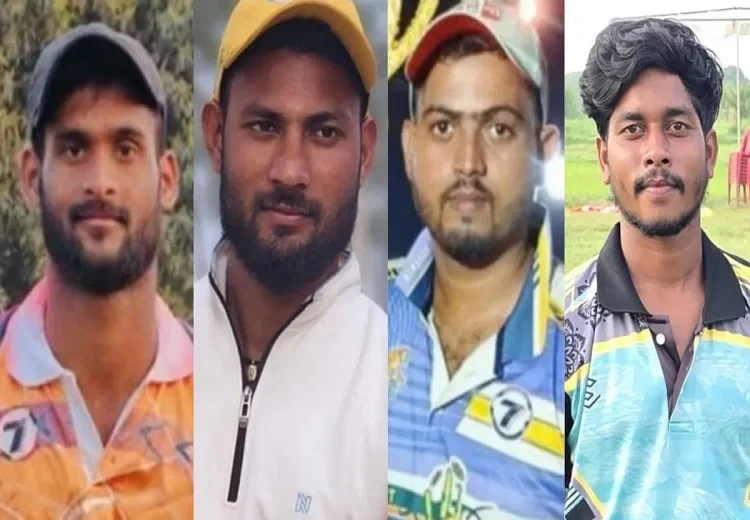 4 cricketers Death