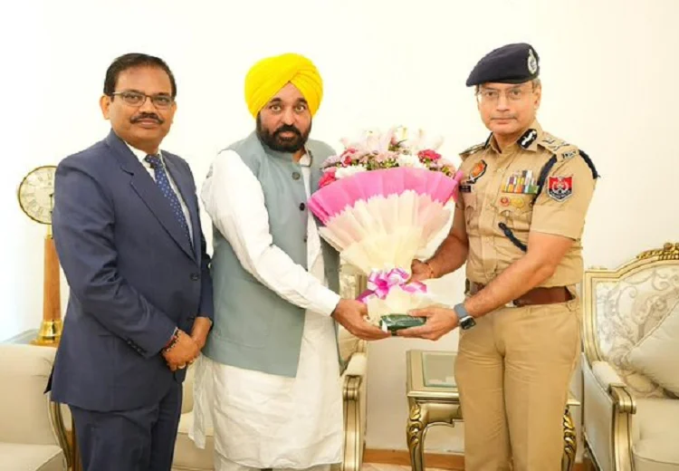 Gaurav Yadav meets CM Mann