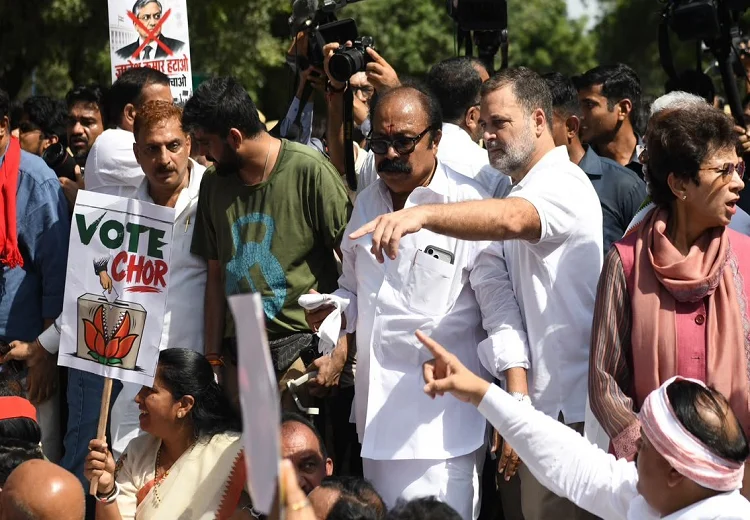 INDIA bloc protest