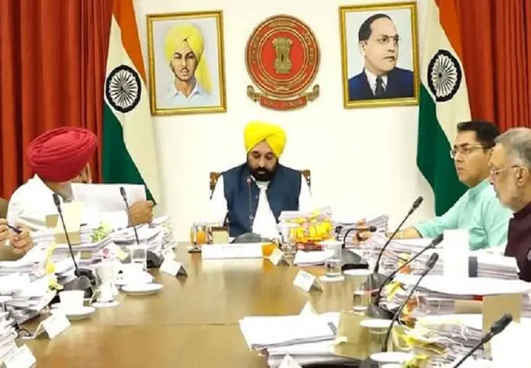 Punjab Cabinet Meeting