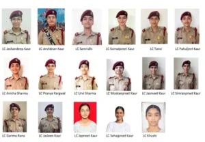 17 Female Cadets