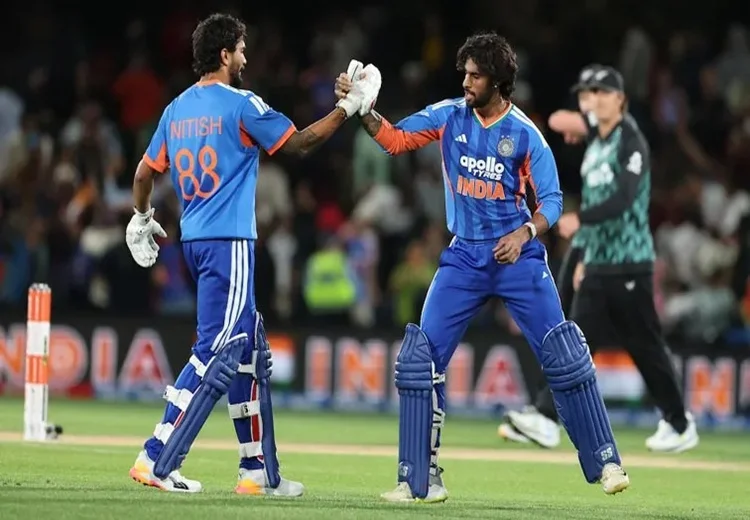 Nitish Reddy and Tilak Varma